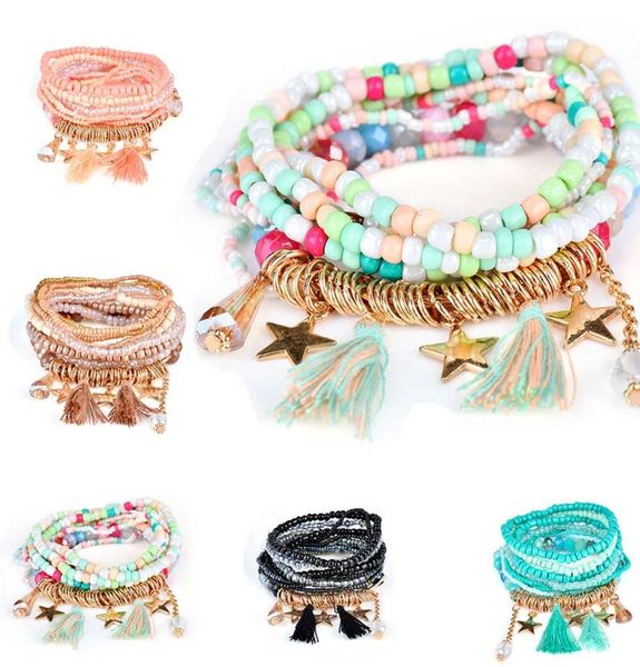 multilayer seed beads tassel five star bracelets bangles strand stretch friendship bracelet for women hip hop jewelry drop ship7688352, Black
multilayer seed beads tassel five star bracelets bangles strand stretch friendship bracelet for women hip hop jewelry drop ship7688352, Black