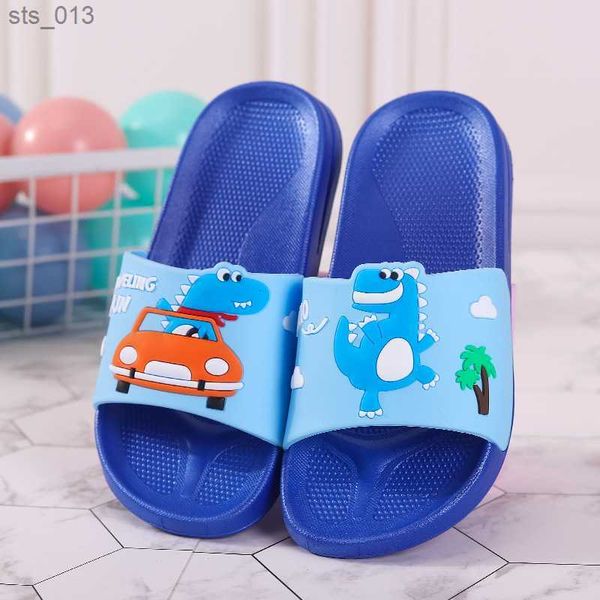 cartoon dinosaurs children slippers open toe non-slip home bathroom shoes baby kids slippers summer soft sole flats shoes boy l230518, Black;grey
cartoon dinosaurs children slippers open toe non-slip home bathroom shoes baby kids slippers summer soft sole flats shoes boy l230518, Black;grey