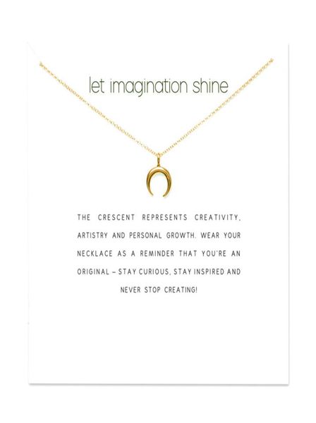 fashion crescent moon necklace women sailor moon pendant clavicle chain choker necklaces let imagination shine gift card9806300, Silver
fashion crescent moon necklace women sailor moon pendant clavicle chain choker necklaces let imagination shine gift card9806300, Silver