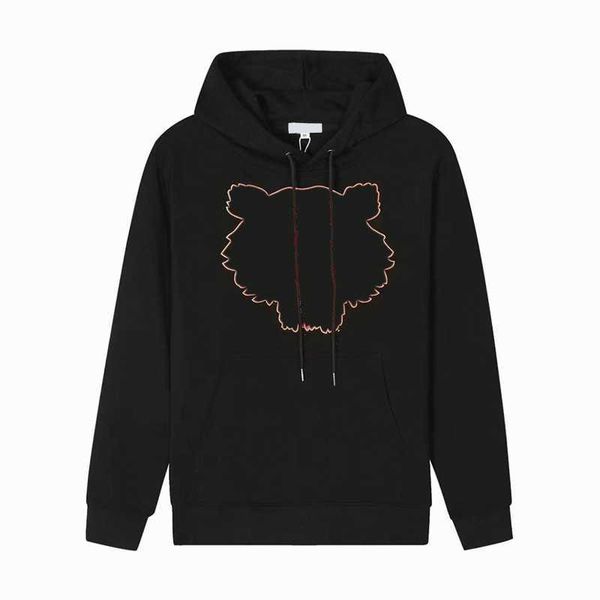 2023 new designer fashion men women hoodie tiger head advanced embroidery 1 round neck pullover autumn winter loose high street classic, Black
2023 new designer fashion men women hoodie tiger head advanced embroidery 1 round neck pullover autumn winter loose high street classic, Black