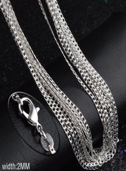 1630inch silver plated necklace 10pcs 2mm clavicular chain necklace 925 stamped for women and men fashion jewelry3048038
1630inch silver plated necklace 10pcs 2mm clavicular chain necklace 925 stamped for women and men fashion jewelry3048038