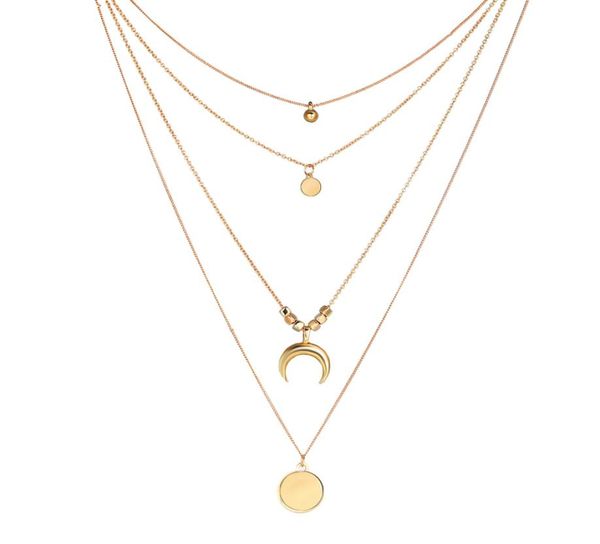 necklaces pendants style moon alloy multilayer necklacefashion vintage moon pendant choker necklace with chain for women state4054610, Silver
necklaces pendants style moon alloy multilayer necklacefashion vintage moon pendant choker necklace with chain for women state4054610, Silver