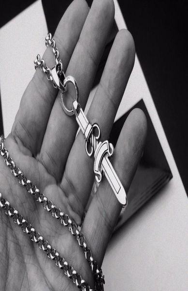 fashion stainless steel pendant necklace chain bijoux for mens and women trend personality punk cross style lovers gift hip hop je7199865, Silver
fashion stainless steel pendant necklace chain bijoux for mens and women trend personality punk cross style lovers gift hip hop je7199865, Silver