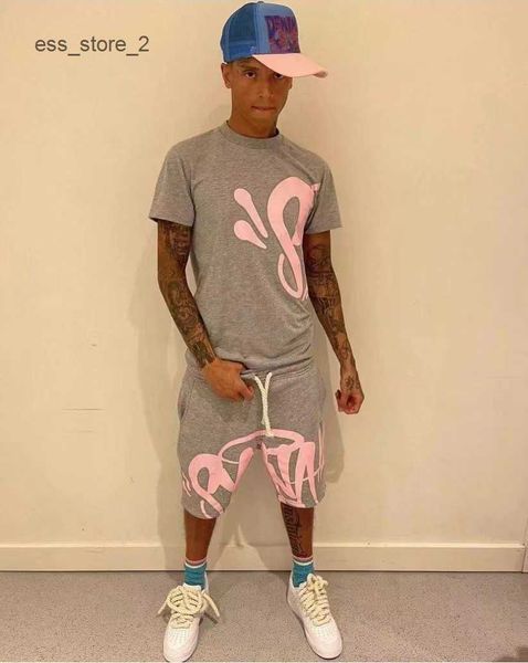 2023 designer tracksuit synaword high street print trendy short sleeve men's set summer item t-shirt minus two y2k hip hop corteizs sel, White;black
2023 designer tracksuit synaword high street print trendy short sleeve men's set summer item t-shirt minus two y2k hip hop corteizs sel, White;black