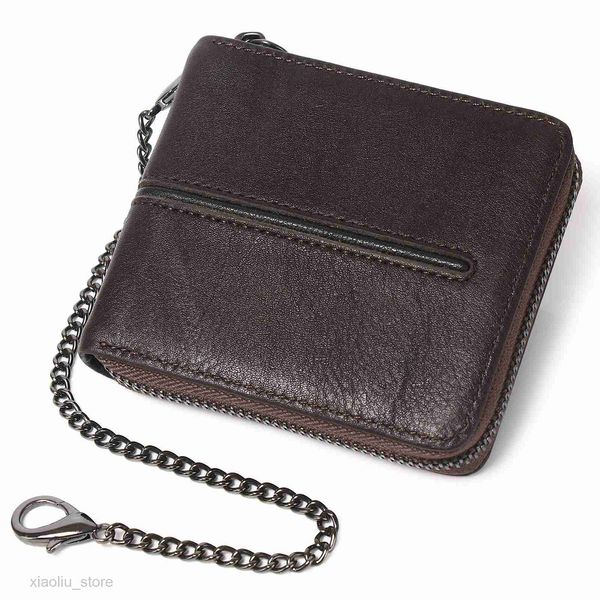 money clips men's chain wallet zipper genuine leather wallet for men credit card holder coin purse rfid blocking cow skin wallet manhkd, Black
money clips men's chain wallet zipper genuine leather wallet for men credit card holder coin purse rfid blocking cow skin wallet manhkd, Black
