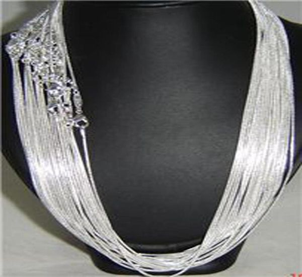 wholesale 100 pcs 925 sterling silver 1mm chain necklace for women men jewelry 16inch 18inch,20inch,22inch,24inch can be choose7506437
wholesale 100 pcs 925 sterling silver 1mm chain necklace for women men jewelry 16inch 18inch,20inch,22inch,24inch can be choose7506437
