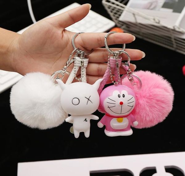 an funny black boy vinyl keychain cute cat plush ball key chain creative practical car pendant1565501, Silver
an funny black boy vinyl keychain cute cat plush ball key chain creative practical car pendant1565501, Silver
