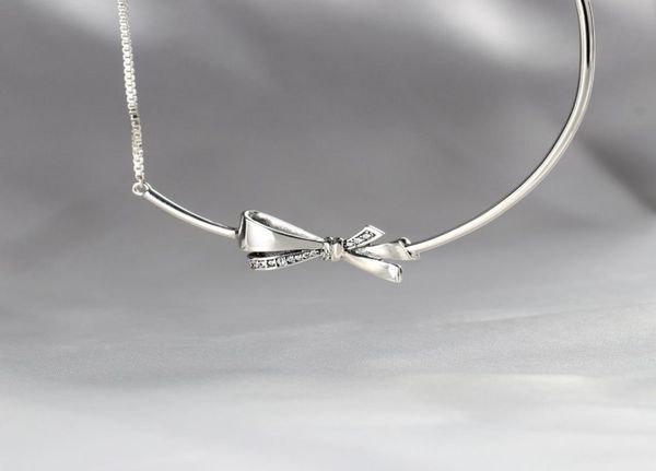 fashion bow necklace 925 sterling silver for pandora jewelry cz diamond jewelry with original box temperament classic2620797
fashion bow necklace 925 sterling silver for pandora jewelry cz diamond jewelry with original box temperament classic2620797