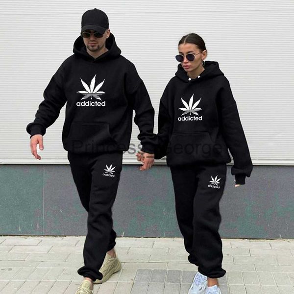 men's tracksuits couple tracksuit fashion maple leaf print lover hoodie and pants 2 pieces clothes women hoodies men sweatshirts fleece, Gray
men's tracksuits couple tracksuit fashion maple leaf print lover hoodie and pants 2 pieces clothes women hoodies men sweatshirts fleece, Gray