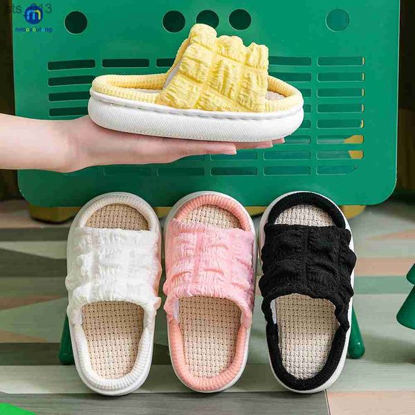 home linen baby girls slippers children shoes kids breathable non-slip thick soled spring summer platform sandals miaoyoutong l230518, Black;grey
home linen baby girls slippers children shoes kids breathable non-slip thick soled spring summer platform sandals miaoyoutong l230518, Black;grey