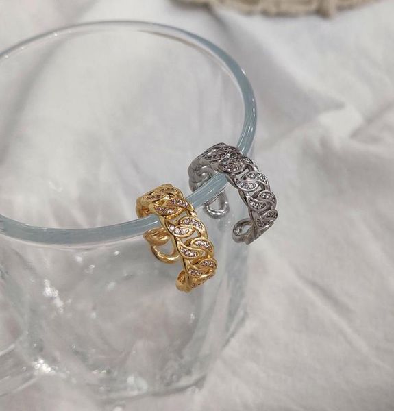 bling cubic zirconia rings for women men gold silver color cuban link chain open adjustable rings luxury wedding jewelry gift6463987, Slivery;golden
bling cubic zirconia rings for women men gold silver color cuban link chain open adjustable rings luxury wedding jewelry gift6463987, Slivery;golden