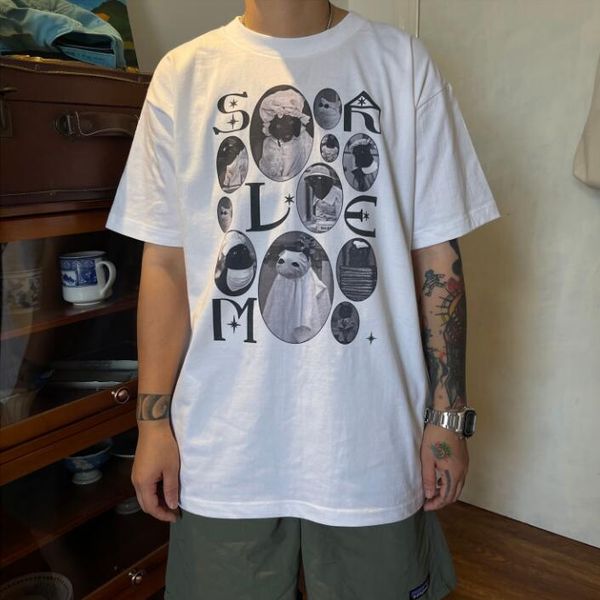 23ss men's t shirt high street tee spring summer fashion oversized tshirt, Black;brown
23ss men's t shirt high street tee spring summer fashion oversized tshirt, Black;brown