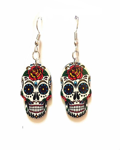 silver hooks halloween sugar skull earrings celebrate mexican day of the dead halloween acrylic cute halloween skull earring4554743
silver hooks halloween sugar skull earrings celebrate mexican day of the dead halloween acrylic cute halloween skull earring4554743