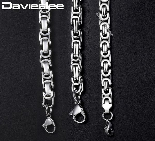 davieslee mens necklaces chains silver tone stainless steel byzantine chain necklace for men jewelry fashion gift 57mm lknn21fact6871534
davieslee mens necklaces chains silver tone stainless steel byzantine chain necklace for men jewelry fashion gift 57mm lknn21fact6871534