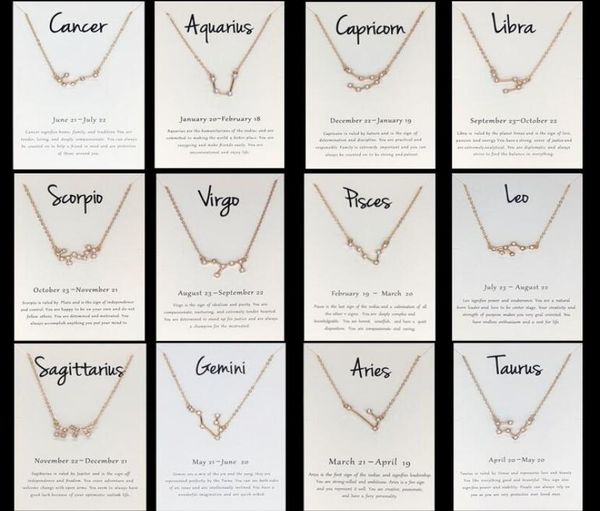 12 constellation zodiac sign necklace horoscope zircon korean jewelry star galaxy libra astrology with retail card6868431, Silver
12 constellation zodiac sign necklace horoscope zircon korean jewelry star galaxy libra astrology with retail card6868431, Silver