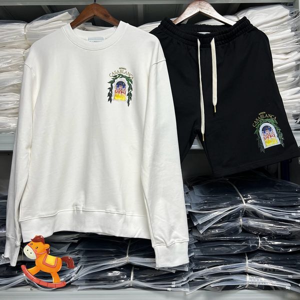 sweatshirts printing high street men's and women's casual fashion cotton round neck hoodie shorts suit, Black;brown
sweatshirts printing high street men's and women's casual fashion cotton round neck hoodie shorts suit, Black;brown