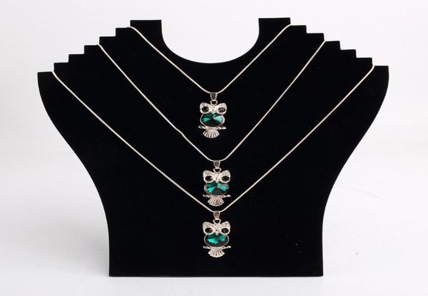 new arrival necklace bust jewelry pendant chain display holder stand neck easel showcase black color8269160
new arrival necklace bust jewelry pendant chain display holder stand neck easel showcase black color8269160