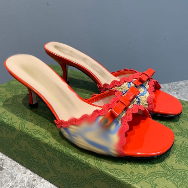 2023 fashion designer fabric slides slippers multicolor embroidery mules women low heel flip flops casual sandals summer leather flat slide, Black
2023 fashion designer fabric slides slippers multicolor embroidery mules women low heel flip flops casual sandals summer leather flat slide, Black