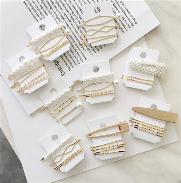 4pcsset metal pearl hair clip pin barrette hairpin hair accessories for women girls beauty styling tools hairpins hairclip3803791, Golden;silver
4pcsset metal pearl hair clip pin barrette hairpin hair accessories for women girls beauty styling tools hairpins hairclip3803791, Golden;silver