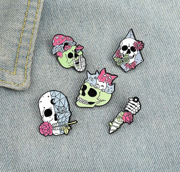 living skeleton enamel pins custom rose cats skull dagger brooch lapel badge bag punk gothic jewelry gift for friends3540526, Gray
living skeleton enamel pins custom rose cats skull dagger brooch lapel badge bag punk gothic jewelry gift for friends3540526, Gray