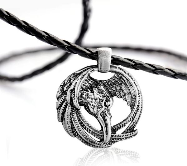 pretty slavic pendant necklace for men viking jewelry animal leather necklace4145460, Silver
pretty slavic pendant necklace for men viking jewelry animal leather necklace4145460, Silver