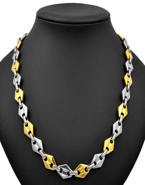 sunnerlees fashion jewelry stainless steel necklace 11mm geometric link chain silver gold color men women gift sc135 n4099533
sunnerlees fashion jewelry stainless steel necklace 11mm geometric link chain silver gold color men women gift sc135 n4099533