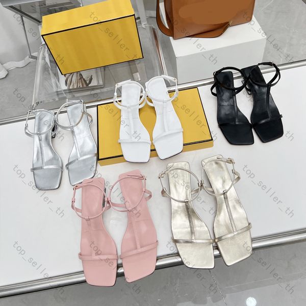 designer sandal women narrow banded sandals crystal heel slides summer mid heel slide with box, Black
designer sandal women narrow banded sandals crystal heel slides summer mid heel slide with box, Black