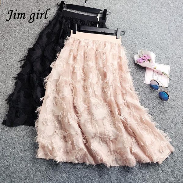 dresses long tulle midi skirt women korean fashion feather tassel pleated skirts elegant aline elastic waist chiffon skirts jupes falda, White;black
dresses long tulle midi skirt women korean fashion feather tassel pleated skirts elegant aline elastic waist chiffon skirts jupes falda, White;black