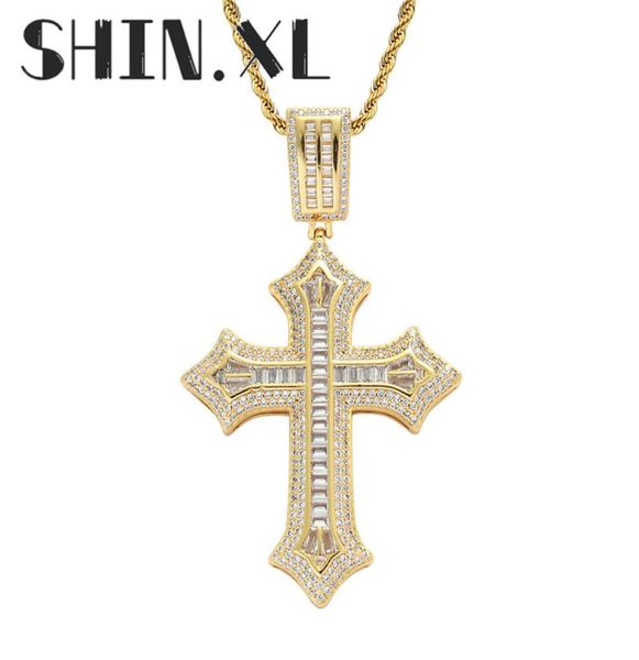 new hip hop iced out cross necklace pendant gold silver plated mens bling bling jewelry gift4280322
new hip hop iced out cross necklace pendant gold silver plated mens bling bling jewelry gift4280322