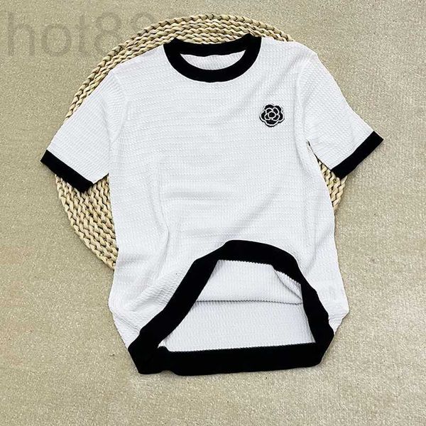 women's sweaters designer spring autumn brand sweater short sleeve white black beads ice silk crew neck pullover fashion womens clothes
women's sweaters designer spring autumn brand sweater short sleeve white black beads ice silk crew neck pullover fashion womens clothes