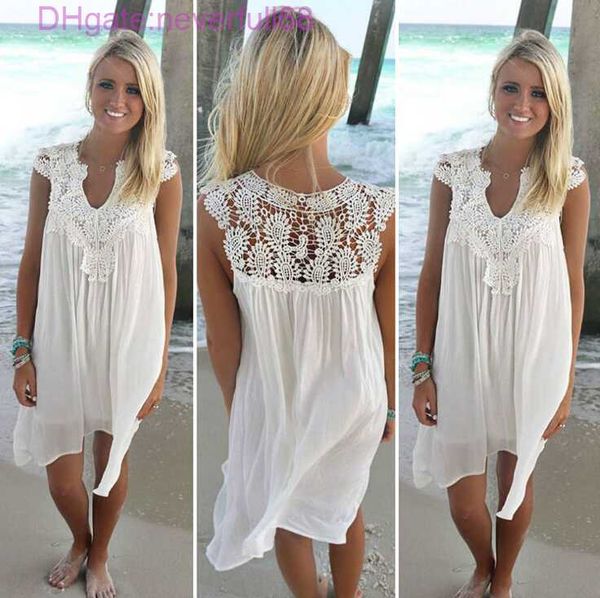 dresses boho style women lace dress summer loose casual beach mini swing chiffon bikini cover up womens clothing, Black;gray
dresses boho style women lace dress summer loose casual beach mini swing chiffon bikini cover up womens clothing, Black;gray