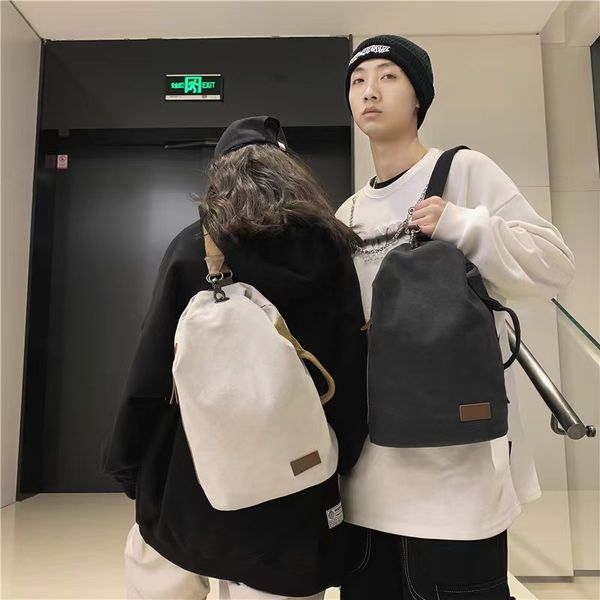 fashionable crossbody men's bag, travel sports chest bag, large capacity casual canvas backpack, trendy multi-functional travel shoulde
fashionable crossbody men's bag, travel sports chest bag, large capacity casual canvas backpack, trendy multi-functional travel shoulde