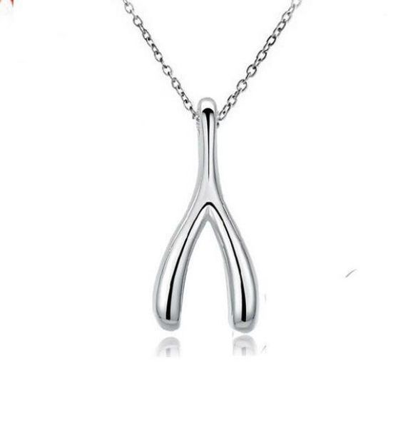 vintage wishbone maxi necklace for women wedding jewelry contracted style collarbone chain3509179, Silver
vintage wishbone maxi necklace for women wedding jewelry contracted style collarbone chain3509179, Silver
