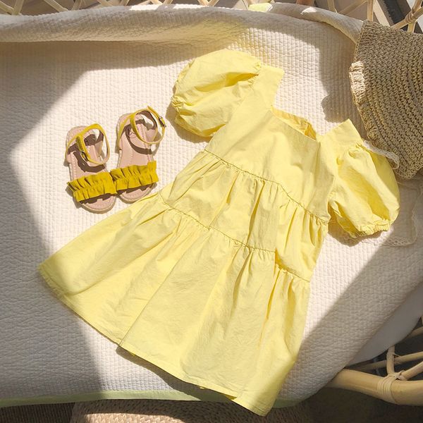 summer girls sweet pastoral style square collar puffed sleeves dresses, Red;yellow
summer girls sweet pastoral style square collar puffed sleeves dresses, Red;yellow