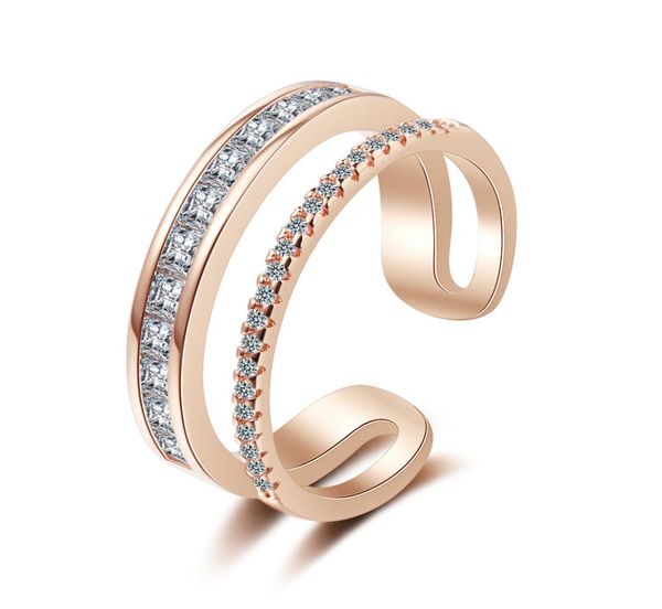 vc53 s925 sterling silver doublelayer zircon rings female small fresh adjustable hand jewelry geometric birthday party jewellry 3020310, Slivery;golden
vc53 s925 sterling silver doublelayer zircon rings female small fresh adjustable hand jewelry geometric birthday party jewellry 3020310, Slivery;golden