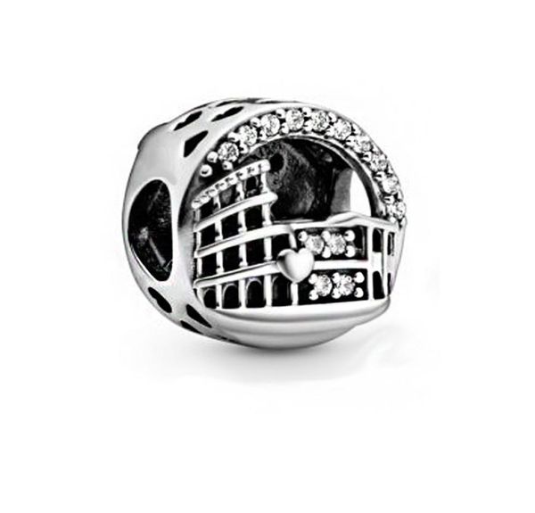 fit original european charm bracelets 2020 925 sterling silver rome colosseum openwork charms beads women diy jewelry7655082, Black
fit original european charm bracelets 2020 925 sterling silver rome colosseum openwork charms beads women diy jewelry7655082, Black