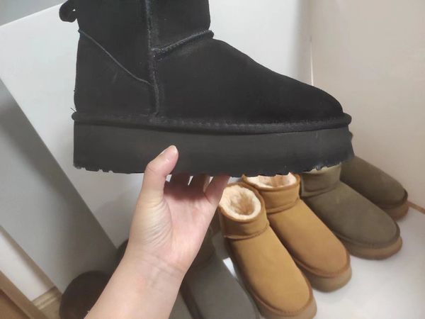 2023 australian classic warm boots women's mini half snow boots winter all fluffy satin ankle boots ankle slippers 34-45, Black
2023 australian classic warm boots women's mini half snow boots winter all fluffy satin ankle boots ankle slippers 34-45, Black
