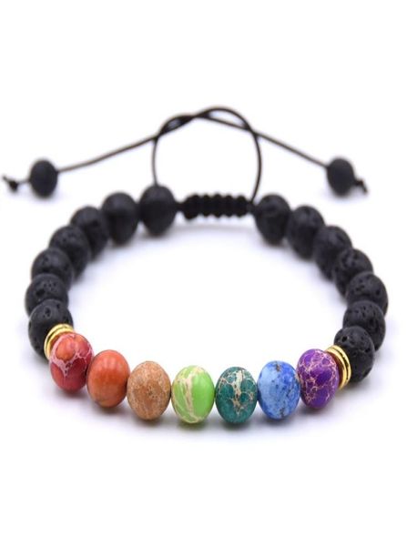 seven gemstone bracelet men and women essential oil diffusion yoga lava beads bracelet3078399, Black
seven gemstone bracelet men and women essential oil diffusion yoga lava beads bracelet3078399, Black