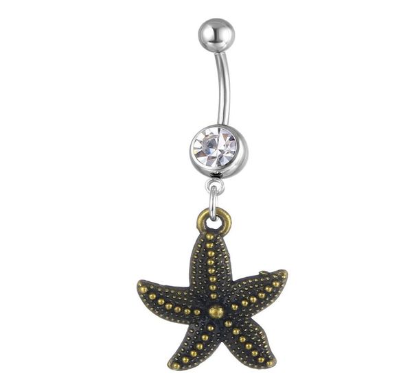 d06391 1 color nice seastar style belly ring clear as imaged piercing body jewlery navel belly ring body jewelry7908583, Silver
d06391 1 color nice seastar style belly ring clear as imaged piercing body jewlery navel belly ring body jewelry7908583, Silver