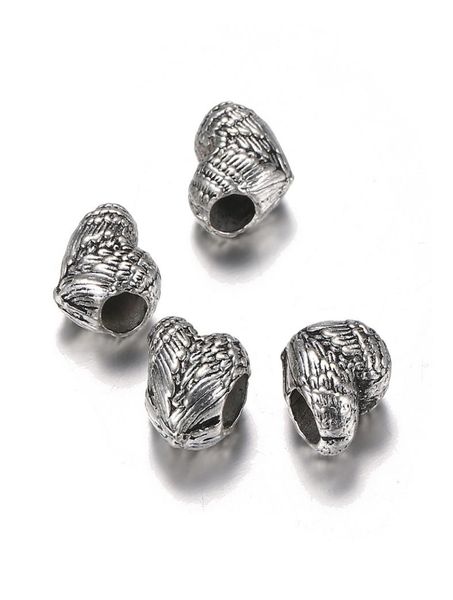 100pcs/lot silver tone 11.8*11.26mm feather heart bead charm cute love heart angelic feathers beads fit bracelet bangle diy jewelry8598475, Black
100pcs/lot silver tone 11.8*11.26mm feather heart bead charm cute love heart angelic feathers beads fit bracelet bangle diy jewelry8598475, Black