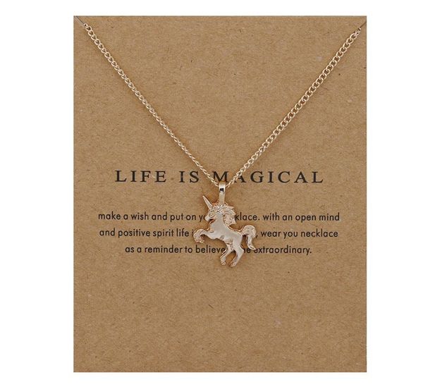 fashion no dogeared logo new goldcolor life is magical unicorn horse alloy clavicle chain pendant chocker necklace jewelry gift w1082000, Silver
fashion no dogeared logo new goldcolor life is magical unicorn horse alloy clavicle chain pendant chocker necklace jewelry gift w1082000, Silver