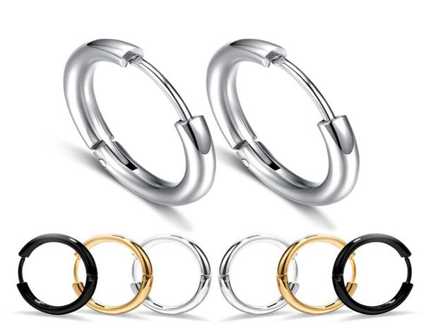 hoop earring ear nail ornaments fashion male 316l stainless steel black simple personality circle ear ring ear buckle huggie3120697, Golden;silver
hoop earring ear nail ornaments fashion male 316l stainless steel black simple personality circle ear ring ear buckle huggie3120697, Golden;silver