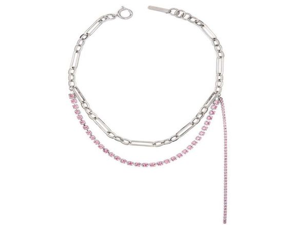 justine clenquet pink female necklace bracelet french elegant zircon chain double clavicle chain chokers fashion trend2512708, Silver
justine clenquet pink female necklace bracelet french elegant zircon chain double clavicle chain chokers fashion trend2512708, Silver