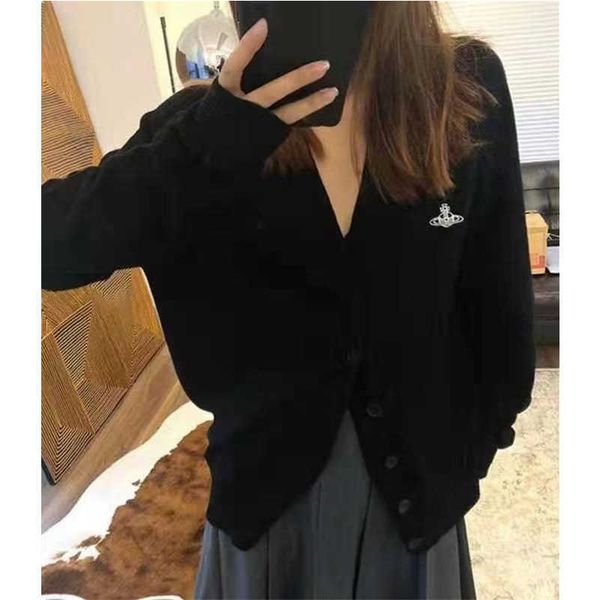 creative embroidery thin cashmere knitted cardigan for women autumn loose and lazy style round neck jacket black wool sweater, White
creative embroidery thin cashmere knitted cardigan for women autumn loose and lazy style round neck jacket black wool sweater, White