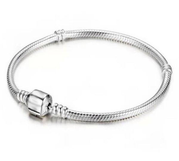 whole 925 sterling silver bracelet 3mm snake chain fit pandora charm bead bangle luxury designer jewelry women bracelets gift6176099, Golden;silver
whole 925 sterling silver bracelet 3mm snake chain fit pandora charm bead bangle luxury designer jewelry women bracelets gift6176099, Golden;silver