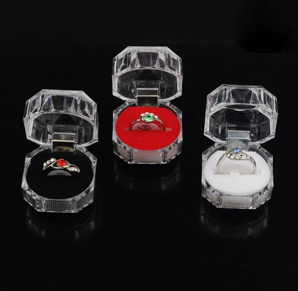 new arrival popular portable acrylic transparent rings earring display box wedding jewelry package box whole 9410530, Black;white
new arrival popular portable acrylic transparent rings earring display box wedding jewelry package box whole 9410530, Black;white