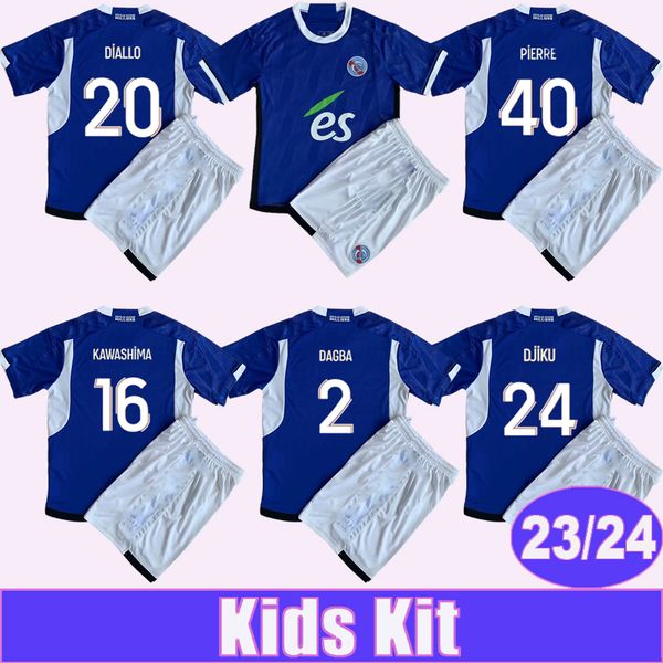 23 24 strasbourg alsace diallo kids kit soccer jerseys gameiro sissoko sanson djiku mothiba perrin home chid suit football shirts short slee, Black
23 24 strasbourg alsace diallo kids kit soccer jerseys gameiro sissoko sanson djiku mothiba perrin home chid suit football shirts short slee, Black