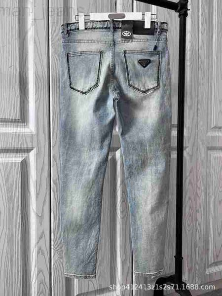 men's pants designer prad family jeans p new spring/summer light wash slim fit small leg triangle thin straight blvd, Black
men's pants designer prad family jeans p new spring/summer light wash slim fit small leg triangle thin straight blvd, Black