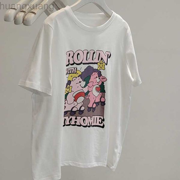 summer new 2023 colorful little bear age reducing cute print round neck t-shirt women's loose and simple short sleeve r6f stussysi, White;black
summer new 2023 colorful little bear age reducing cute print round neck t-shirt women's loose and simple short sleeve r6f stussysi, White;black