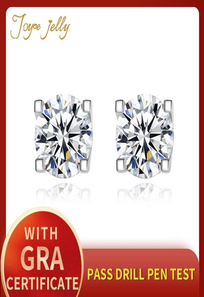 joycejelly classic 925 sterling silver stub earrings for women 5mm d color mossanite gemstone fine jewelery wedding gifts8016588, Golden;silver
joycejelly classic 925 sterling silver stub earrings for women 5mm d color mossanite gemstone fine jewelery wedding gifts8016588, Golden;silver